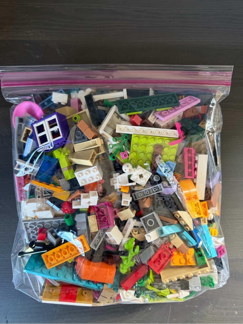 Assorted Lego Mix - Multicolor. 1 gallon sized bag